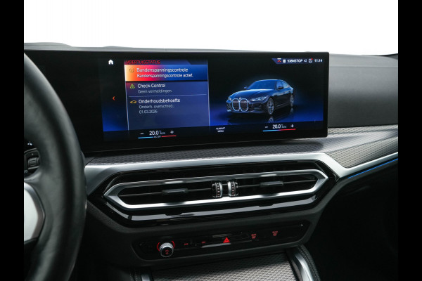 BMW i4 eDrive40 High Executive 84 kWh M-Sportpack [ 3-Fase-11kW ] {SOH-93%} (INCL.BTW)  Aut *LEATHER | HEAD UP | FULL-LED | HIFI-SOUND | CRUISE | WIDESCREEN-COCKPIT | DAB+ | CAMERA | AMBIENTLIGHT | CARPLAY | HEATED-SPORTSEATS | PRIVACY-GLASS | 19''ALU*