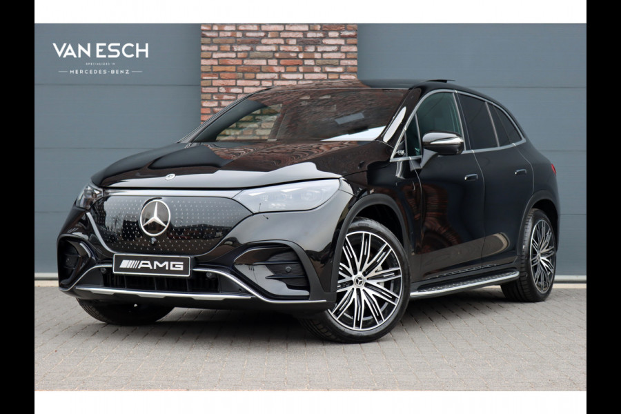 Mercedes-Benz EQE SUV 350 4MATIC AMG Line 91 kWh | Distronic+ | Panoramadak | Memory | Burmester | Digital Light | Trekhaak | Surround Camera | 22kW | Warmtepomp | Keyless Go |
