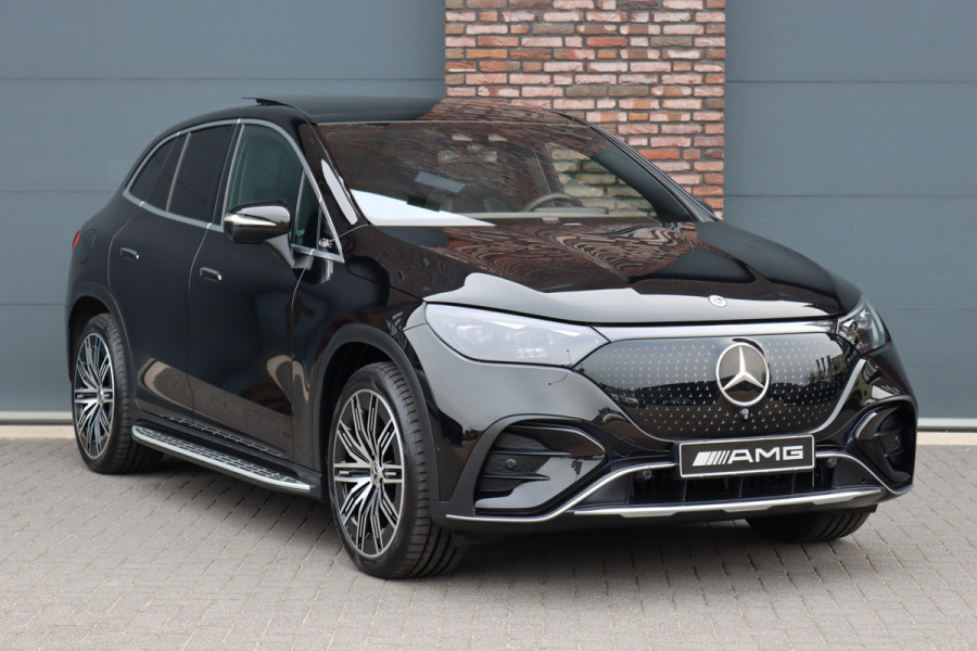 Mercedes-Benz EQE SUV 350 4MATIC AMG Line 91 kWh | Distronic+ | Panoramadak | Memory | Burmester | Digital Light | Trekhaak | Surround Camera | 22kW | Warmtepomp | Keyless Go |