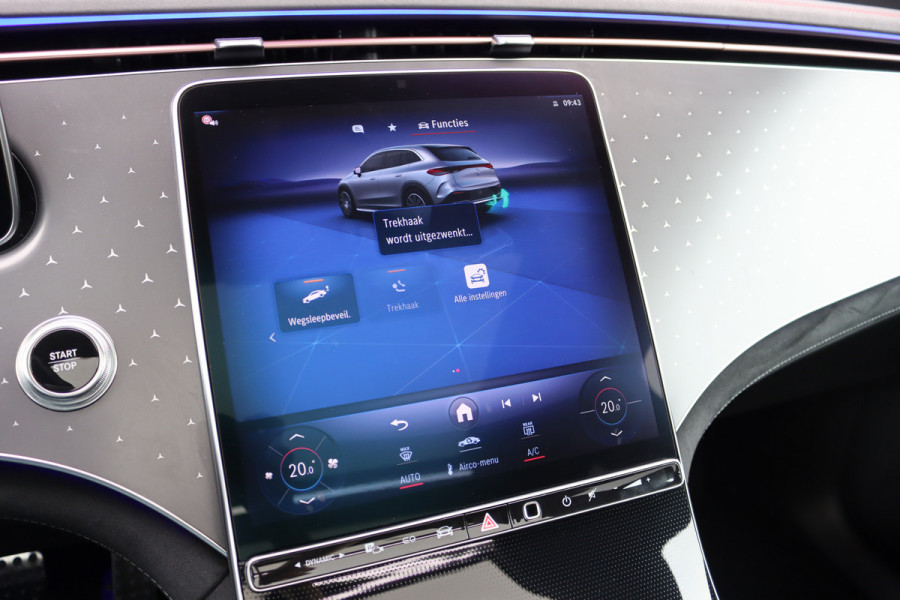 Mercedes-Benz EQE SUV 350 4MATIC AMG Line 91 kWh | Distronic+ | Panoramadak | Memory | Burmester | Digital Light | Trekhaak | Surround Camera | 22kW | Warmtepomp | Keyless Go |