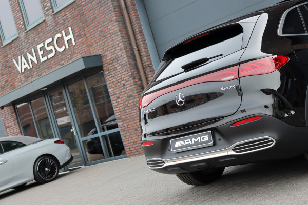 Mercedes-Benz EQE SUV 350 4MATIC AMG Line 91 kWh | Distronic+ | Panoramadak | Memory | Burmester | Digital Light | Trekhaak | Surround Camera | 22kW | Warmtepomp | Keyless Go |