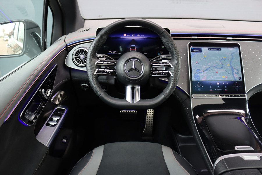 Mercedes-Benz EQE SUV 350 4MATIC AMG Line 91 kWh | Distronic+ | Panoramadak | Memory | Burmester | Digital Light | Trekhaak | Surround Camera | 22kW | Warmtepomp | Keyless Go |