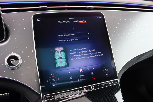 Mercedes-Benz EQE SUV 350 4MATIC AMG Line 91 kWh | Distronic+ | Panoramadak | Memory | Burmester | Digital Light | Trekhaak | Surround Camera | 22kW | Warmtepomp | Keyless Go |