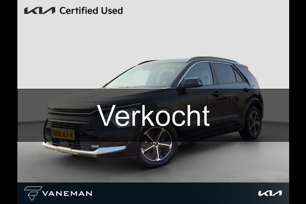 Kia Niro 1.6 GDi Hybrid DynamicPlusLine Automaat | Leder | Stoel- en Stuurverwarming | Adapt. Cruise | Schuif/Kanteldak | Elektr. Achterklep |