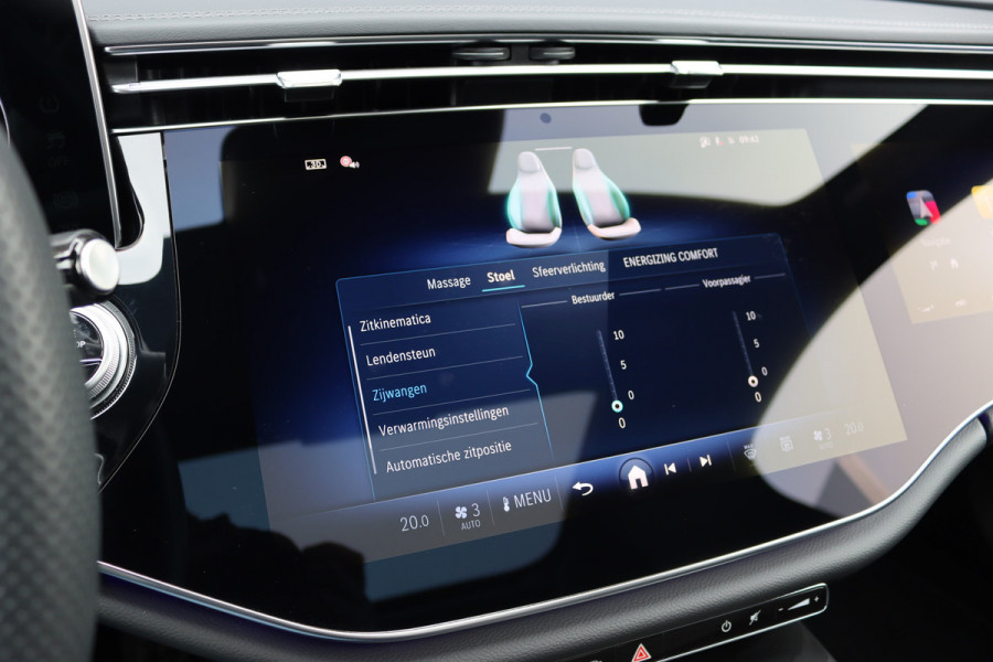 Mercedes-Benz E-Klasse 400 e 4MATIC AMG Line | Hyperscreen | Luchtvering | Achterasbesturing | Distronic+ | HUD | Massage | Burmester | Nappa Leder | Trekhaak | Vlakkenverwarming | Stoelventilatie | Soft-Close |