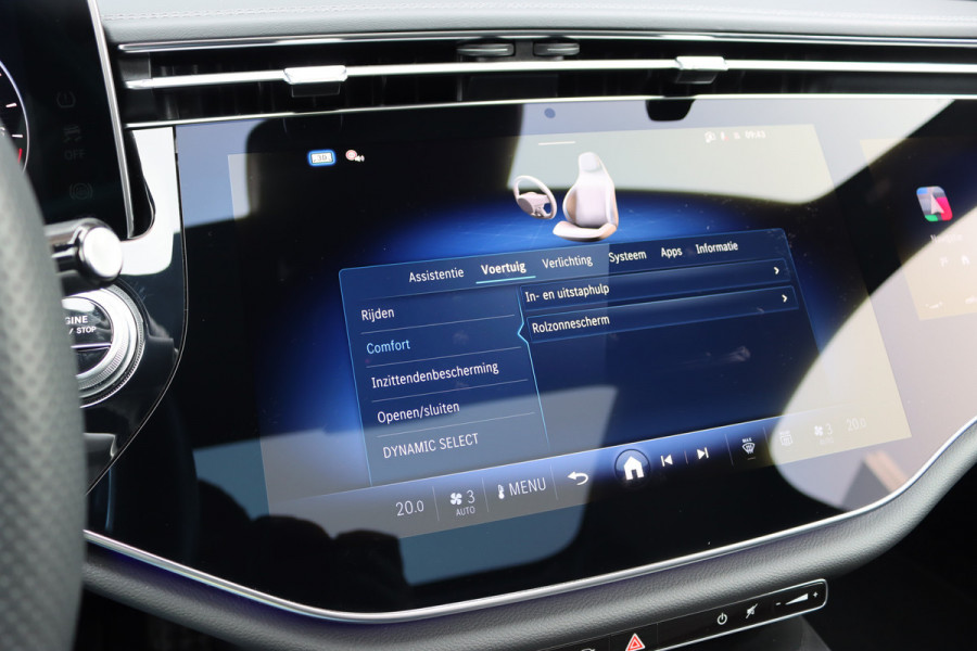Mercedes-Benz E-Klasse 400 e 4MATIC AMG Line | Hyperscreen | Luchtvering | Achterasbesturing | Distronic+ | HUD | Massage | Burmester | Nappa Leder | Trekhaak | Vlakkenverwarming | Stoelventilatie | Soft-Close |