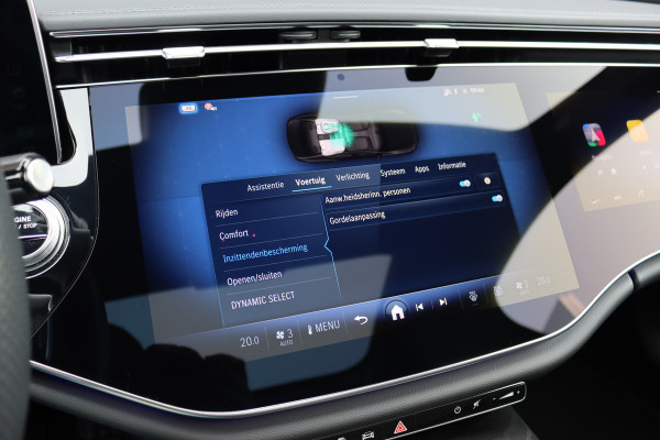 Mercedes-Benz E-Klasse 400 e 4MATIC AMG Line | Hyperscreen | Luchtvering | Achterasbesturing | Distronic+ | HUD | Massage | Burmester | Nappa Leder | Trekhaak | Vlakkenverwarming | Stoelventilatie | Soft-Close |