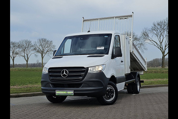 Mercedes-Benz Sprinter 514 2.2 CDI Kipper Kist Airco Euro6 Dubbellucht 3-Zits Trekhaak!