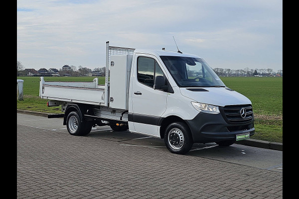 Mercedes-Benz Sprinter 514 2.2 CDI Kipper Kist Airco Euro6 Dubbellucht 3-Zits Trekhaak!