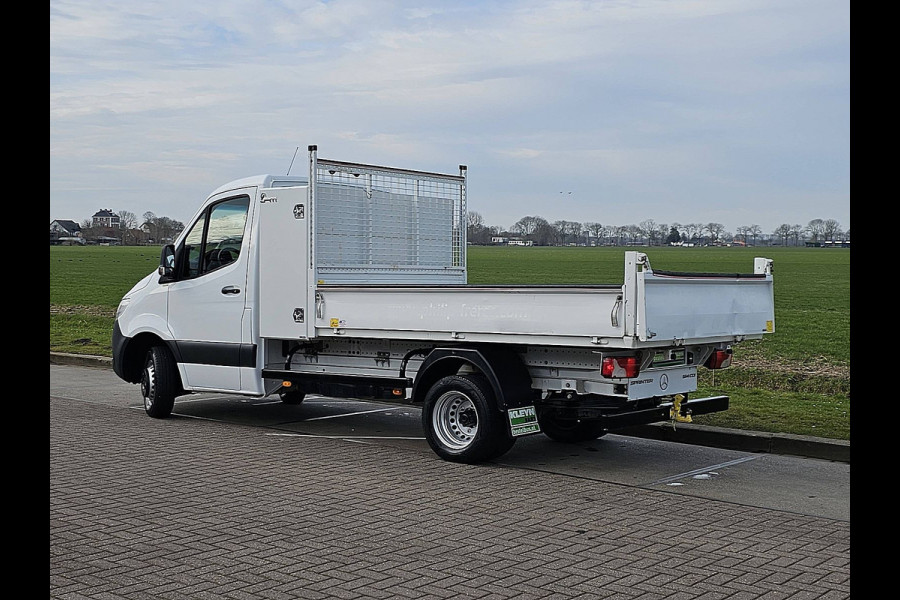 Mercedes-Benz Sprinter 514 2.2 CDI Kipper Kist Airco Euro6 Dubbellucht 3-Zits Trekhaak!