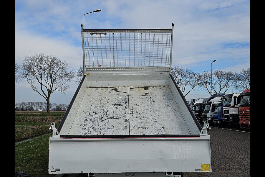 Mercedes-Benz Sprinter 514 2.2 CDI Kipper Kist Airco Euro6 Dubbellucht 3-Zits Trekhaak!