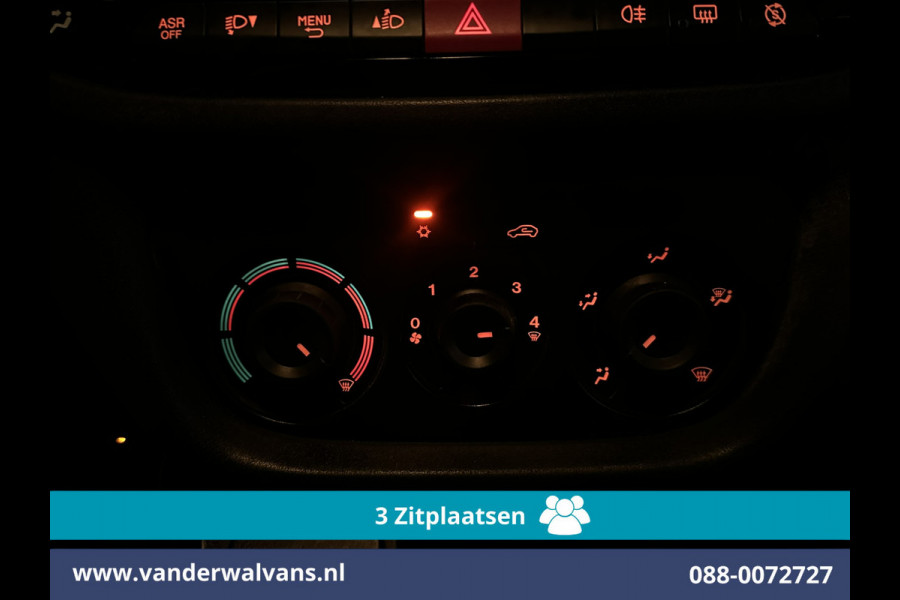 Fiat Doblò Cargo 1.6 MJ 105pk L2H1 Euro6 Airco | 3-Zits | Navigatie | Trekhaak | Dakdragers Cruisecontrol, Parkeersensoren, Bijrijdersbank