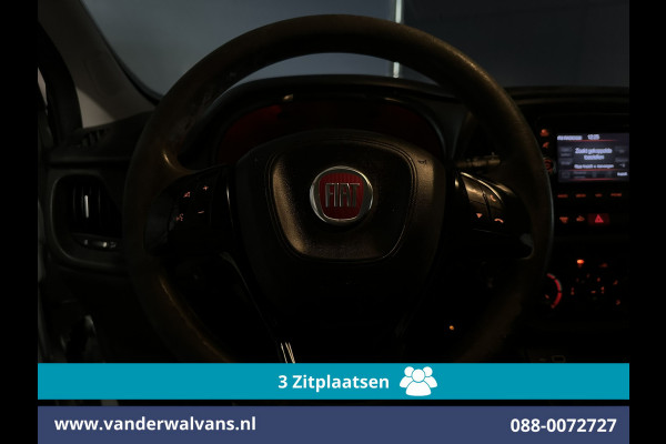 Fiat Doblò Cargo 1.6 MJ 105pk L2H1 Euro6 Airco | 3-Zits | Navigatie | Trekhaak | Dakdragers Cruisecontrol, Parkeersensoren, Bijrijdersbank