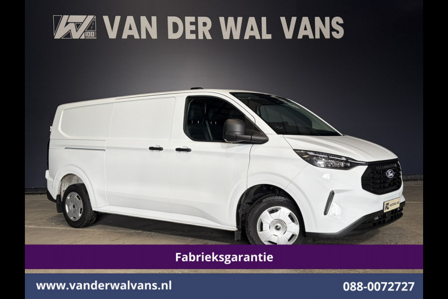 Ford Transit Custom 2.0 TDCI 136pk L2H1 Fabrieksgarantie Euro6 Airco | Camera | Apple Carplay | LED Cruisecontrol, Android Auto, Verwarmde Voorruit, Parkeersensoren, Bijrijdersbank