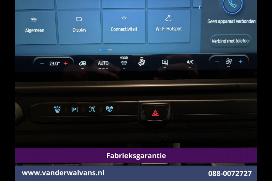 Ford Transit Custom 2.0 TDCI 136pk L2H1 Fabrieksgarantie Euro6 Airco | Camera | Apple Carplay | LED Cruisecontrol, Android Auto, Verwarmde Voorruit, Parkeersensoren, Bijrijdersbank