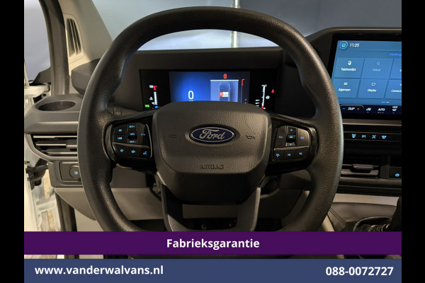 Ford Transit Custom 2.0 TDCI 136pk L2H1 Fabrieksgarantie Euro6 Airco | Camera | Apple Carplay | LED Cruisecontrol, Android Auto, Verwarmde Voorruit, Parkeersensoren, Bijrijdersbank