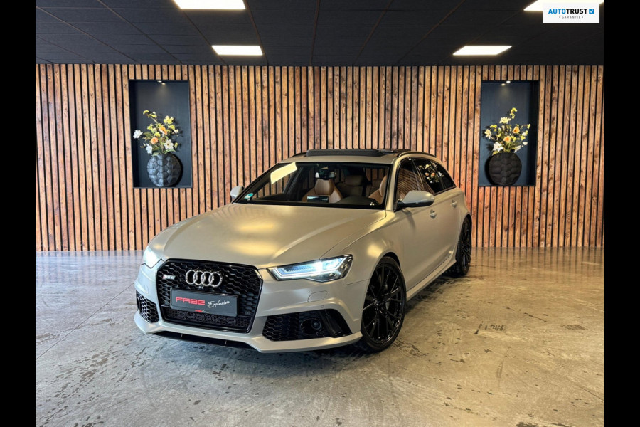 Audi A6 Avant 4.0 TFSI RS6 quattro performance Pro Line Plus / BTW / Keramisch / Exclusive / B&O Advanced / Nachtzicht / Softclose