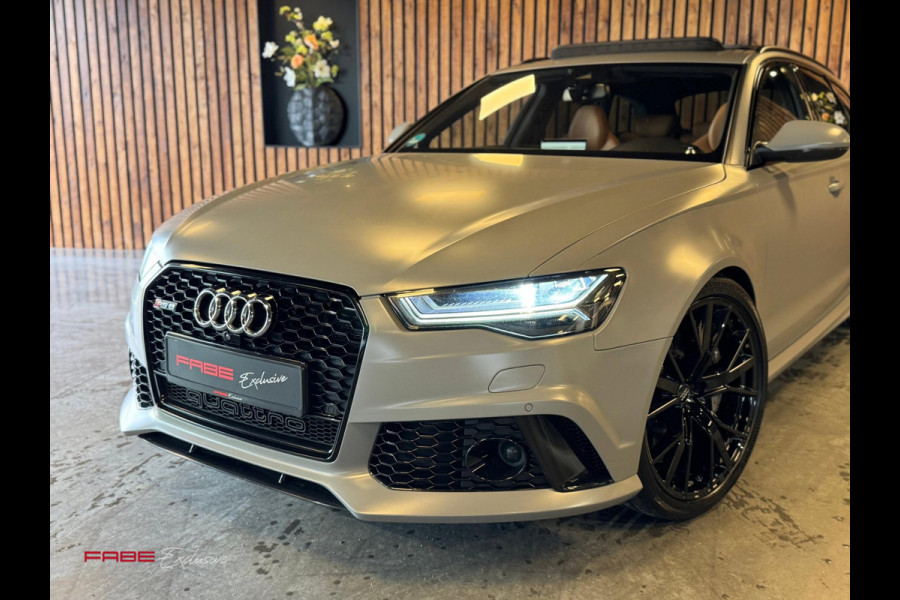 Audi A6 Avant 4.0 TFSI RS6 quattro performance Pro Line Plus / BTW / Keramisch / Exclusive / B&O Advanced / Nachtzicht / Softclose