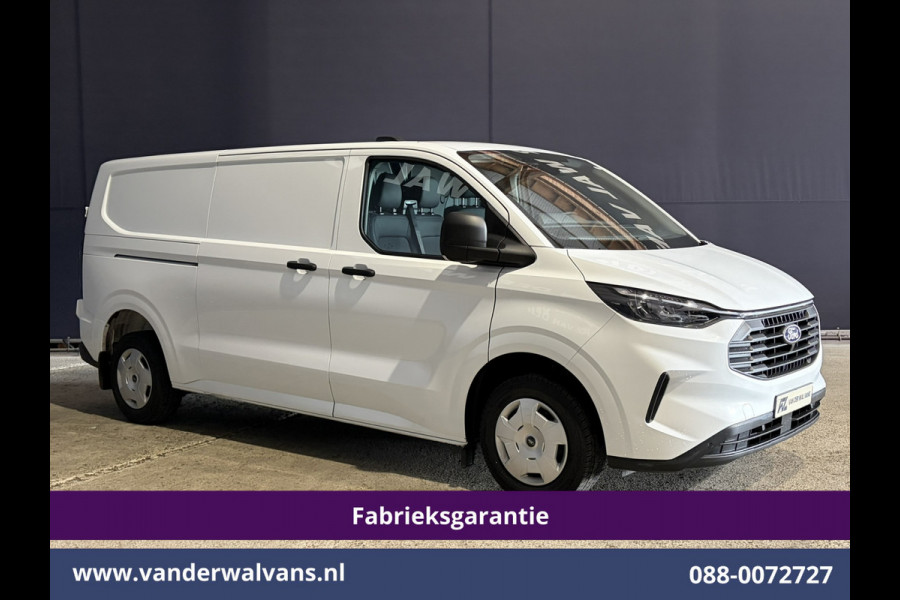 Ford Transit Custom 2.0 TDCI 136pk L2H1 Fabrieksgarantie Euro6 Airco | Camera | Apple Carplay | LED Cruisecontrol, Android Auto, Verwarmde Voorruit, Parkeersensoren, Bijrijdersbank