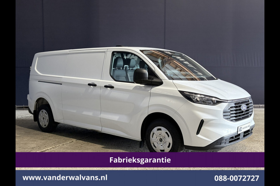 Ford Transit Custom 2.0 TDCI 136pk L2H1 Fabrieksgarantie Euro6 Airco | Camera | Apple Carplay | LED Cruisecontrol, Android Auto, Verwarmde Voorruit, Parkeersensoren, Bijrijdersbank, 2800kg trekvermogen