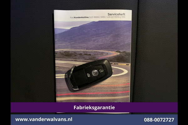 Ford Transit Custom 2.0 TDCI 136pk L2H1 Fabrieksgarantie Euro6 Airco | Camera | Apple Carplay | LED Cruisecontrol, Android Auto, Verwarmde Voorruit, Parkeersensoren, Bijrijdersbank, 2800kg trekvermogen