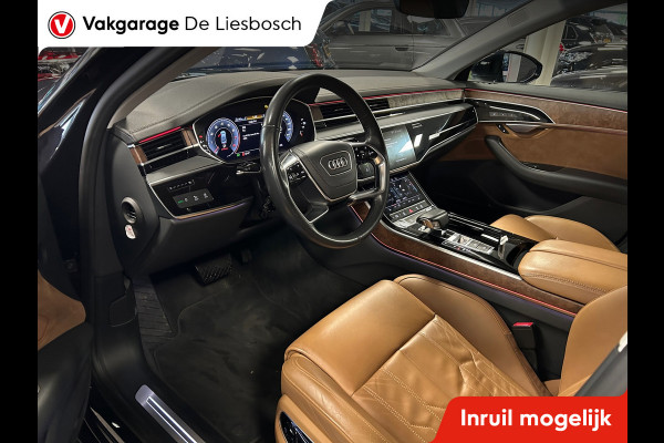 Audi A8 55 TFSI quattro / Leder / Navigatie / 20inch / B&O / stoel verwarming voor + achter.