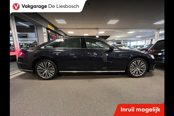 Audi A8 55 TFSI quattro / Leder / Navigatie / 20inch / B&O / stoel verwarming voor + achter.