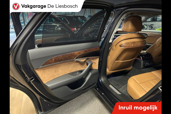 Audi A8 55 TFSI quattro / Leder / Navigatie / 20inch / B&O / stoel verwarming voor + achter.