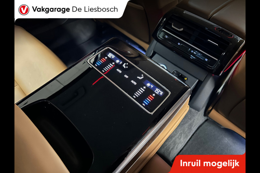 Audi A8 55 TFSI quattro / Leder / Navigatie / 20inch / B&O / stoel verwarming voor + achter.