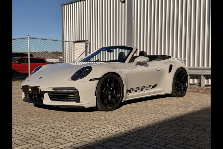 Porsche 911 Cabrio 3.8 Turbo S 992 | Sportdesign | 21" Vossen | Lift | Burmester | XPEL PPF