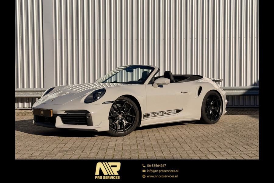 Porsche 911 Cabrio 3.8 Turbo S 992 | Sportdesign | 21" Vossen | Lift | Burmester | XPEL PPF