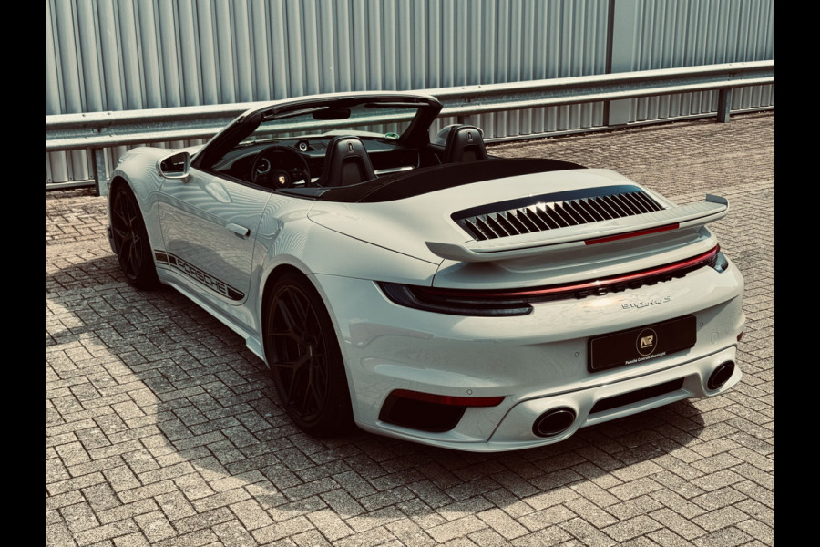 Porsche 911 Cabrio 3.8 Turbo S 992 | Sportdesign | 21" Vossen | Lift | Burmester | XPEL PPF