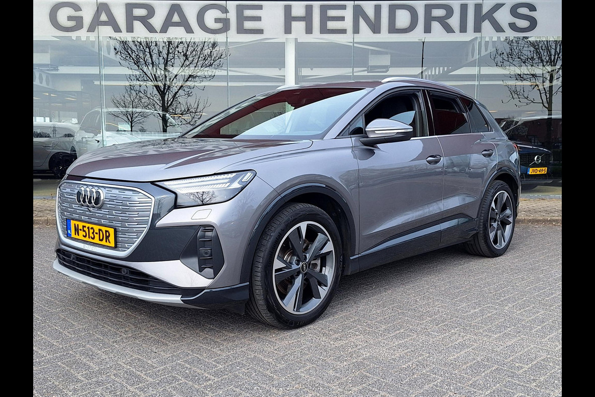 Audi Q4 e-tron 40 Launch Edition S Competition 77 kWh | SOH: 92,9% | Matrix LED | Virtual | Dynamic Pack | Comfort Pack | Blindspot | Adaptive CC |