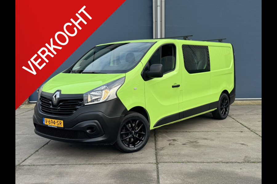Renault Trafic 1.6 dCi T29 L2H1 DC Comfort Energy DUBBEL CABINE / AIRCO / CRUISE CONTROLE / NAVI / TREKHAAK