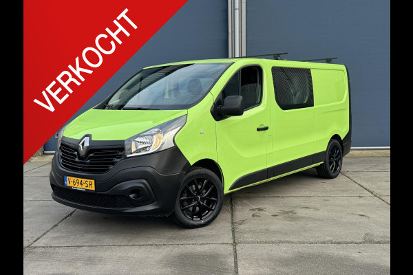 Renault Trafic 1.6 dCi T29 L2H1 DC Comfort Energy DUBBEL CABINE / AIRCO / CRUISE CONTROLE / NAVI / TREKHAAK