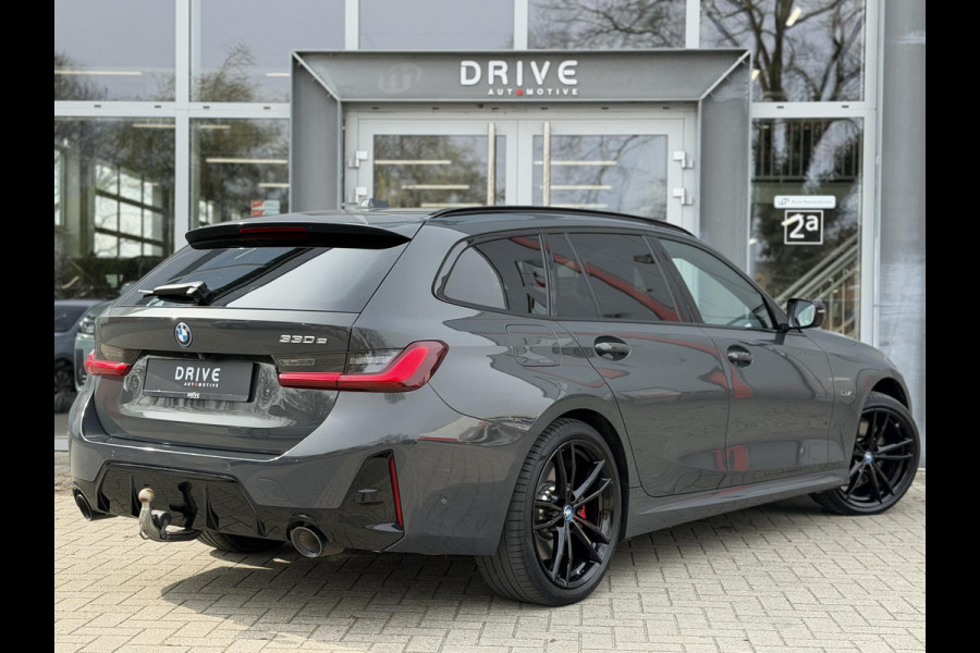 BMW 3 Serie Touring 330e LCI High Ex. M-Sport Pro |Individual leer|Pano|H/K|Memory|19"|Trekhaak|Dravit