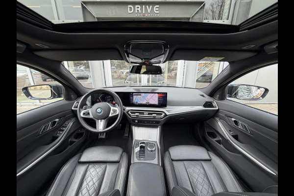 BMW 3 Serie Touring 330e LCI High Ex. M-Sport Pro |Individual leer|Pano|H/K|Memory|19"|Trekhaak|Dravit