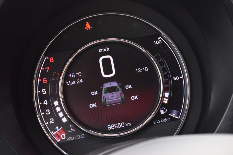 Fiat 500 80pk Turbo Sport|Carplay|Clima|PDC|TFT|16'