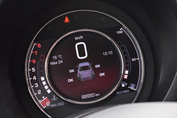 Fiat 500 80pk Turbo Sport|Carplay|Clima|PDC|TFT|16'