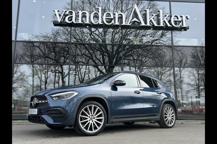 Mercedes-Benz GLA 250e AMG // Trekhaak // Distronic // Headup Display // Memory // 360 Camera // Panoramadak // Leder // 20" LM // Sfeerverlichtin