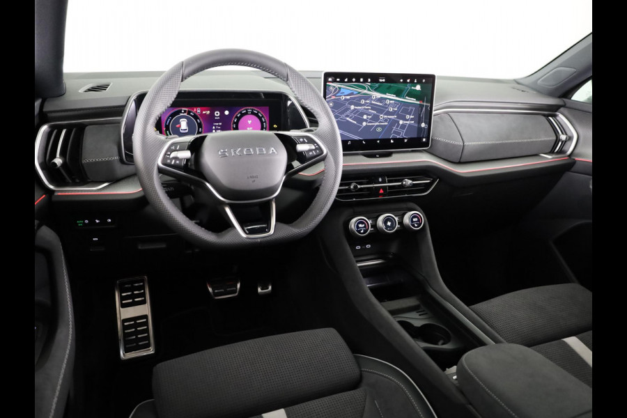 Škoda Kodiaq Sportline Business PHEV 1.5 TSI 204 pk | Trekhaak | Blind Spot | Adaptive Cruise | Stoelverwarming | Camera | Light & View