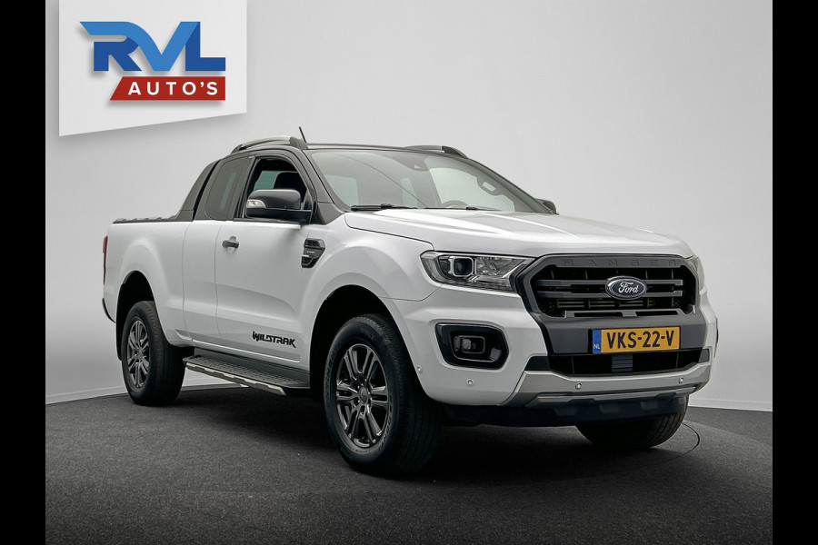 Ford Ranger 2.0 EcoBlue Wildtrak Supercab | Origineel NL | 1e Eigenaar | Stoelverwarming | Carplay | Camera | Trekhaak |