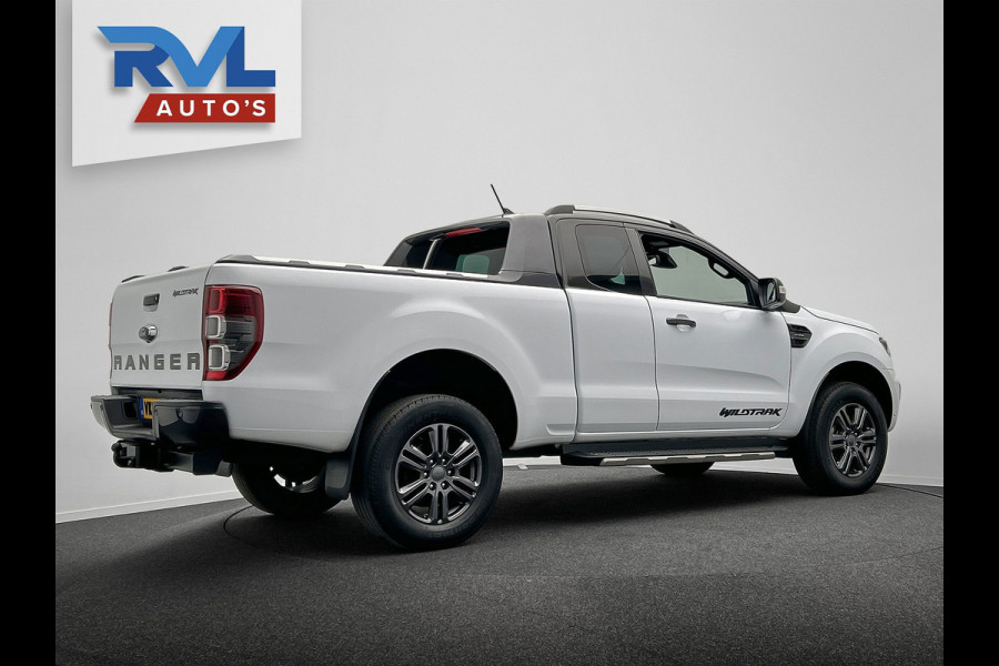 Ford Ranger 2.0 EcoBlue Wildtrak Supercab | Origineel NL | 1e Eigenaar | Stoelverwarming | Carplay | Camera | Trekhaak |