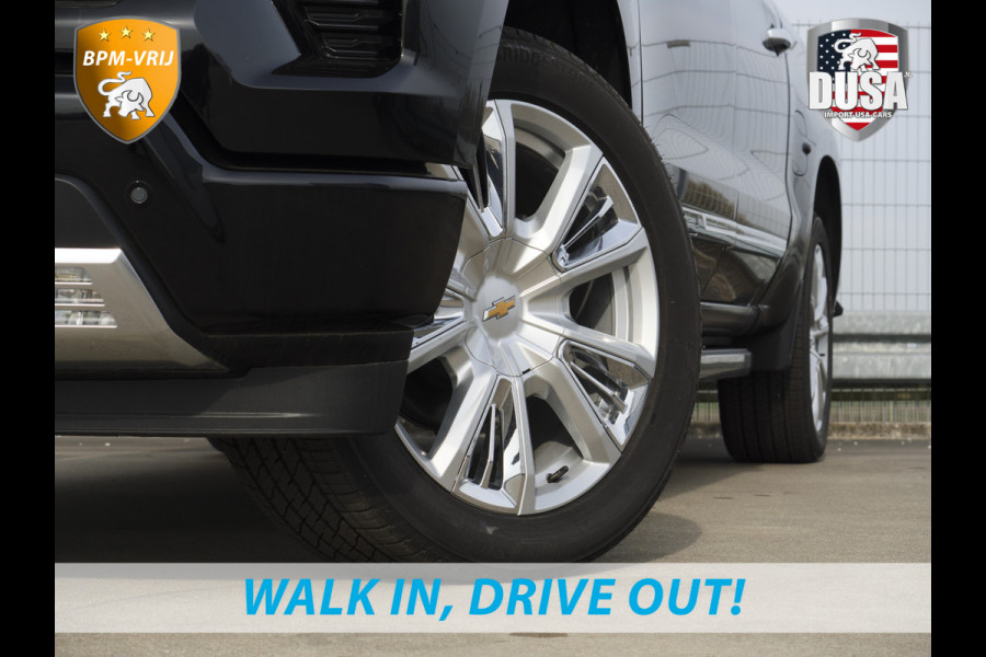 Chevrolet 1500 | Silverado | 6.2L V8 High Country | Leder | Schuifkantel NIEUW BINNEN! Getoonde accessoires zijn verkrijgbaar tegen meerprijs