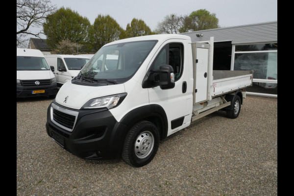 Peugeot Boxer 2.0 BlueHDI 130PK, L3, Pickup, Kipper, Airco, Kipper L*B*H = 305*200*40, Kist 60 breed en 125 hoog