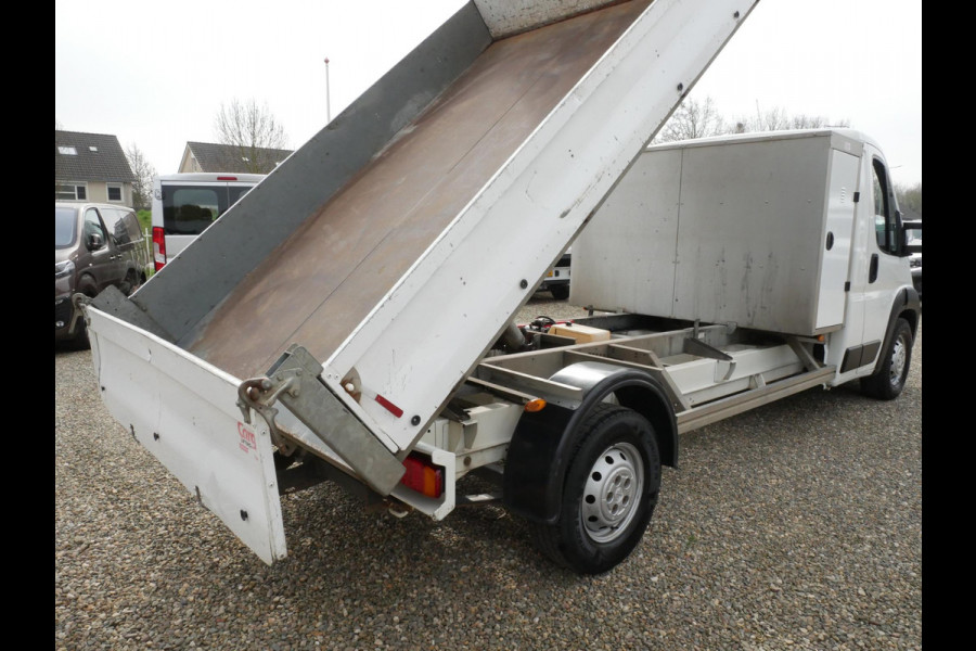 Peugeot Boxer 2.0 BlueHDI 130PK, L3, Pickup, Kipper, Airco, Kipper L*B*H = 305*200*40, Kist 60 breed en 125 hoog