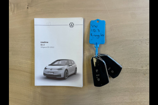 Volkswagen ID.3 Pro 58 kWh|92%SOH|STOEL-, STUURVERW|ANDROID/APPLE CARPLAY|ACC|CRUISE,CLIMATE CONTROL|NL-AUTO|NAP|INCL.BTW|1e EIG.|