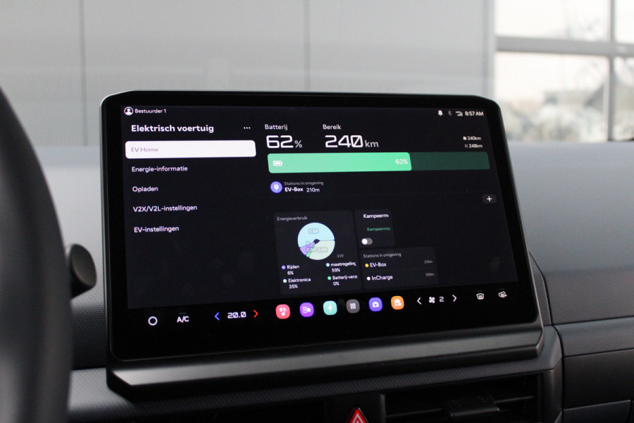 Kia PV5 L2H1 Essential 71.2 kWh 164pk - Stoel/Stuurverwarming - Keyless - V2L - Camera - ACC met stuurhulp - Rijklaar