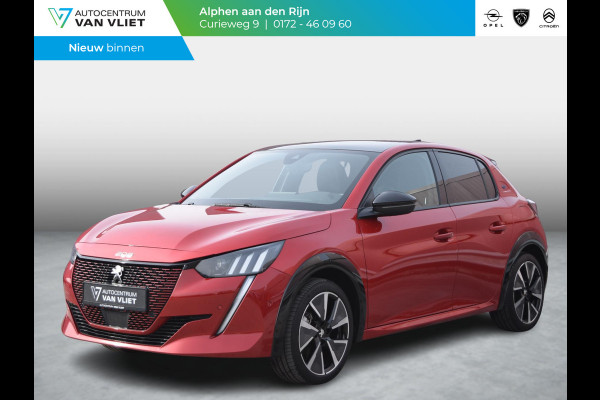 Peugeot e-208 EV GT Pack 50 kWh SOH 91% | ACHTERUITRIJCAMERA MET SENSOREN | NAVI & CARPLAY | E.C.C. |