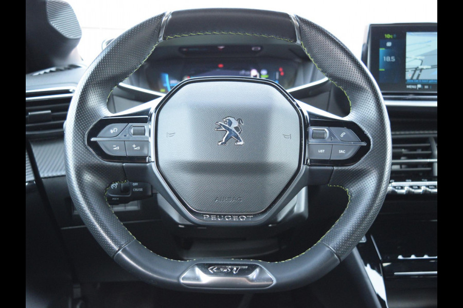 Peugeot e-208 EV GT Pack 50 kWh SOH 91% | ACHTERUITRIJCAMERA MET SENSOREN | NAVI & CARPLAY | E.C.C. |